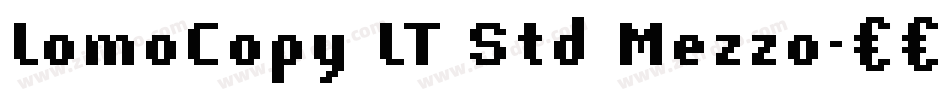 LomoCopy LT Std Mezzo字体转换